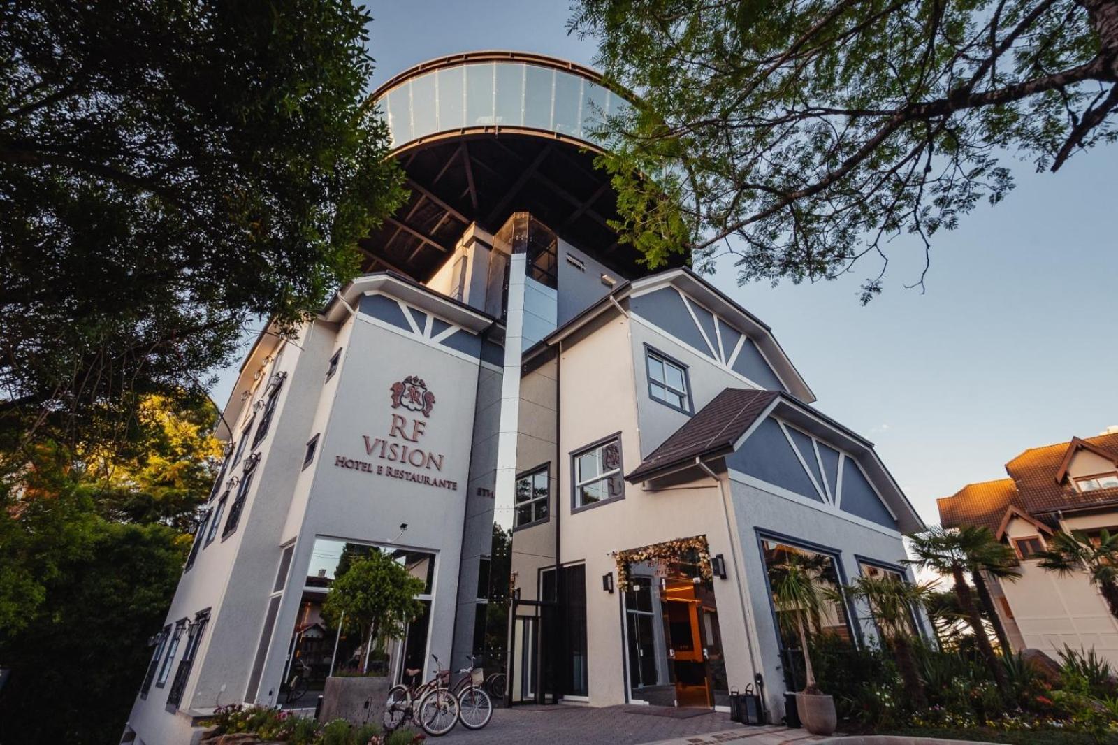 Hotel E Restaurante Giratorio Rf Vision - A Melhor Vista 360 De Gramado Exteriör bild