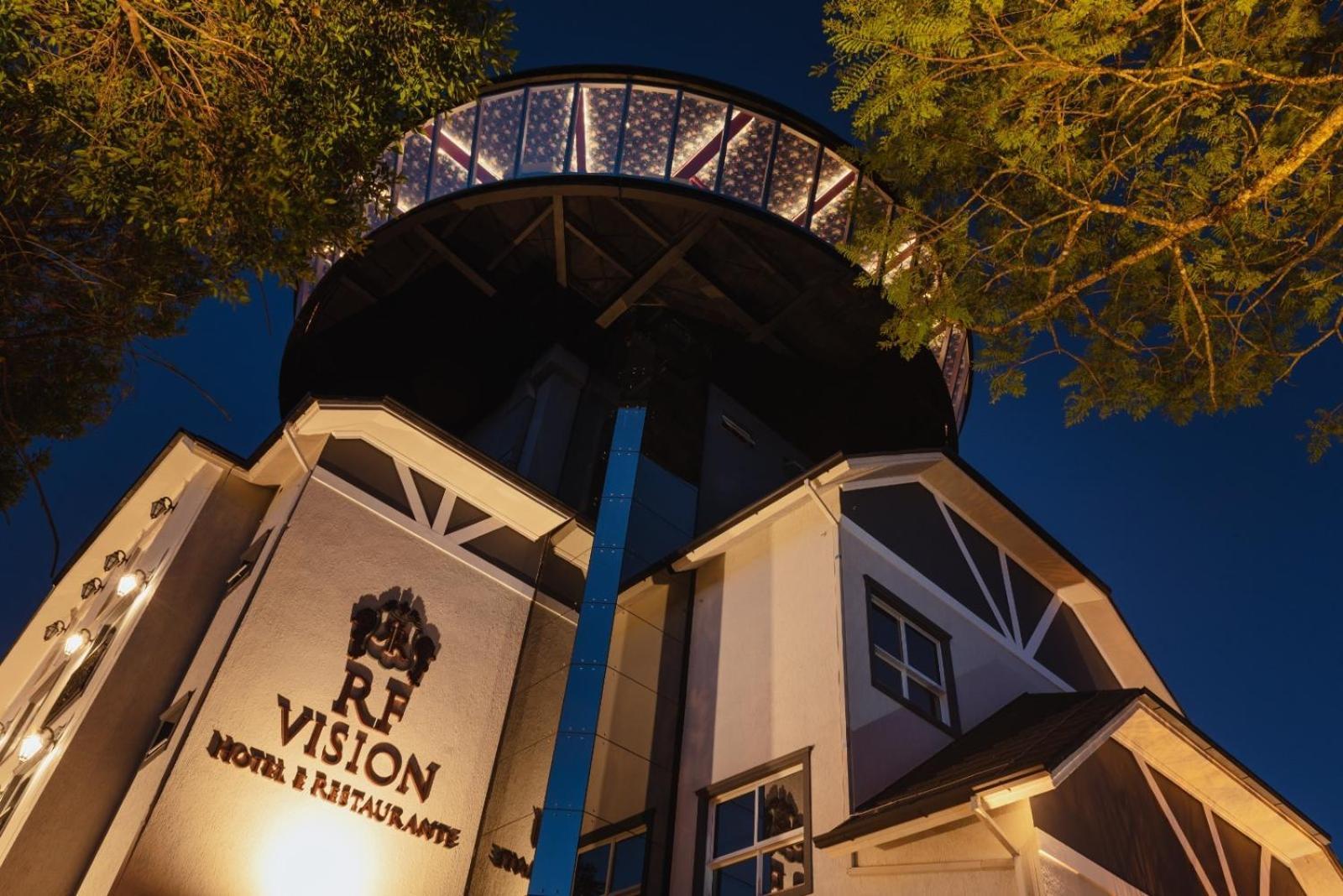 Hotel E Restaurante Giratorio Rf Vision - A Melhor Vista 360 De Gramado Exteriör bild